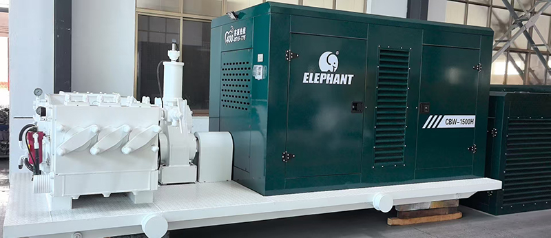 Daily Delivery | Elephant CBW-1500 Mud Pump Equipment For 210ton HDD Officially Delivered to Ukraine.