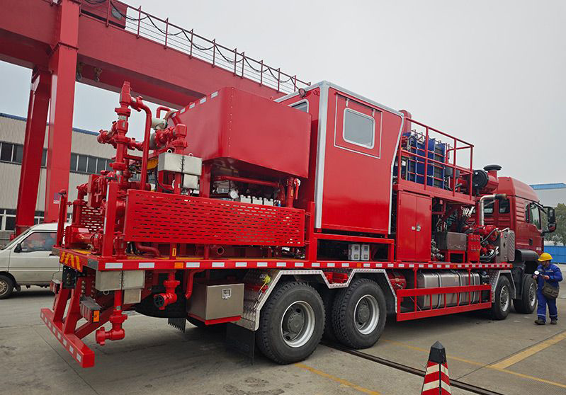 Elephant DS-200 Cementing Pump Project In HuBei